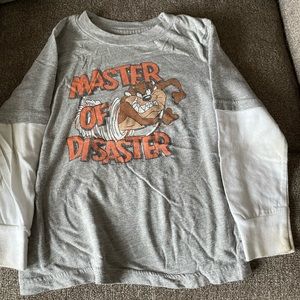 Master of disaster boys size 5 tee